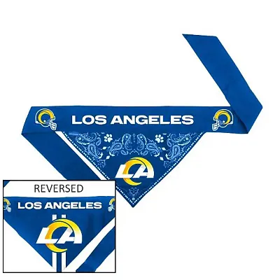 Little Earth Productions Los Angeles Rams Pet Reversible Paisley Bandana - XL
