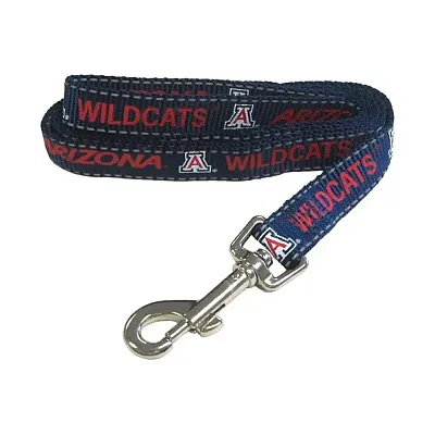 Pet Goods Manufacturing Arizona Wildcats Pet Reflective Nylon Leash - Large