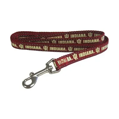 Pet Goods Manufacturing Indiana Hoosiers Pet Reflective Nylon Leash - Large