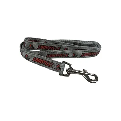 Pet Goods Manufacturing Louisville Cardinals Pet Reflective Nylon Leash - Large