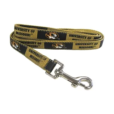 Pet Goods Manufacturing Missouri Tigers Pet Reflective Nylon Leash - Large