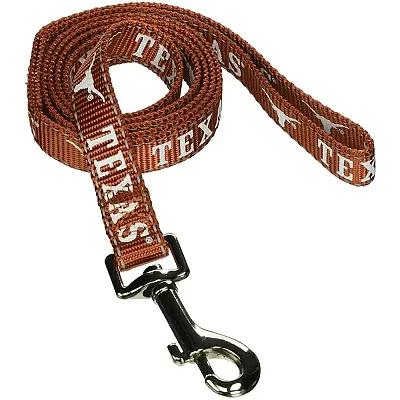 Pet Goods Manufacturing Texas Longhorns Pet Reflective Nylon Leash - Small