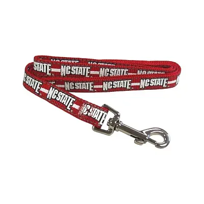 Pet Goods Manufacturing NC State Wolfpack Pet Reflective Nylon Leash - Large