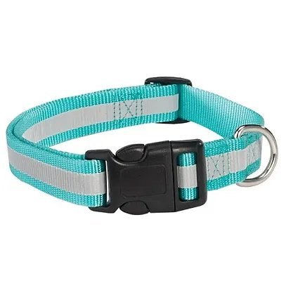 Pet Edge Guardian Gear Reflective Collar - Orange - 10-16in