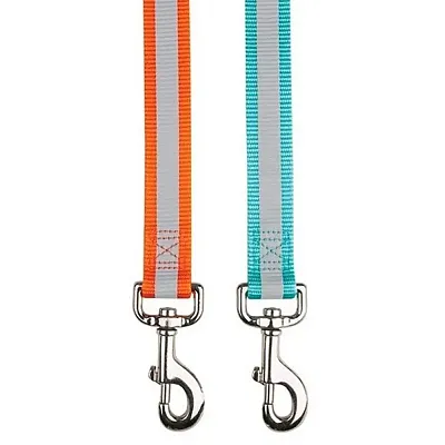 Pet Edge Guardian Gear Reflective Leads - Blue - 4ft x 5/8in