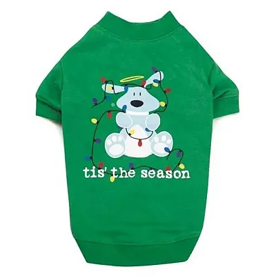 Pet Edge Dog Is Good Lights Pet T-Shirt - Large