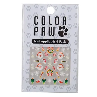 Pet Edge Color Paw Pet Nail 3D Holiday Appliques