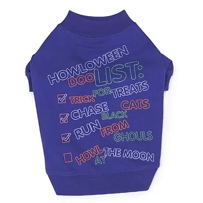 Pet Edge Halloween to Doo List - XX Small
