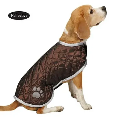 Pet Edge Quilted Nor&#039;easter Blanket Pet Coat - S/M