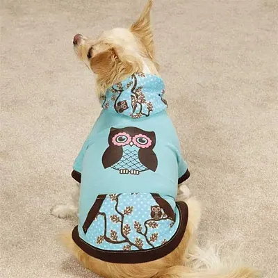 Pet Edge Hoot And Howl Dog Pullover - Large