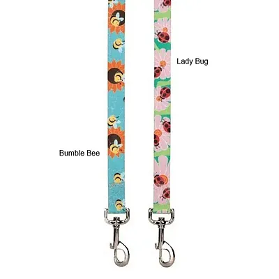 Pet Edge Zack & Zoey Flutter Bugs Dog Leads - Large - Bumble Bee
