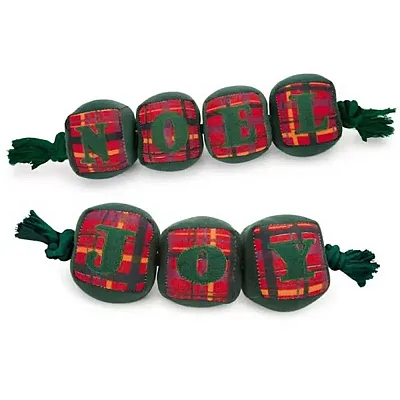 Pet Edge Zanies Holly Days Pet Toy - Noel