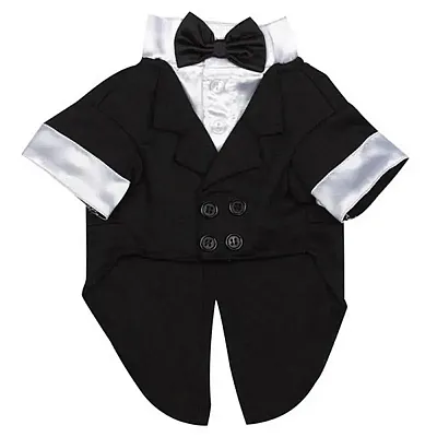 Pet Edge Yappily Ever After Groom Tuxedo - Large