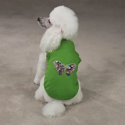 Pet Edge Bedazzled Butterfly Tank - XX Small