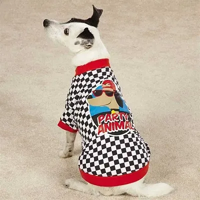 Pet Edge Party Animal Dog Tee - Small
