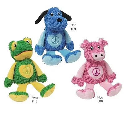 Pet Edge Zanies Peace Party Dog Toy - Hog