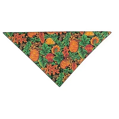 Pet Edge Autumn Pumpkins & Acorns Dog Bandana