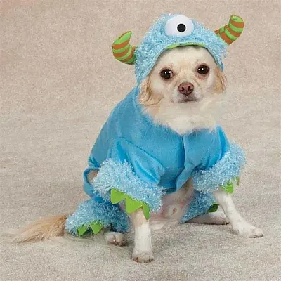 Pet Edge Monster Paws Dog Costume - X-Large - Blue
