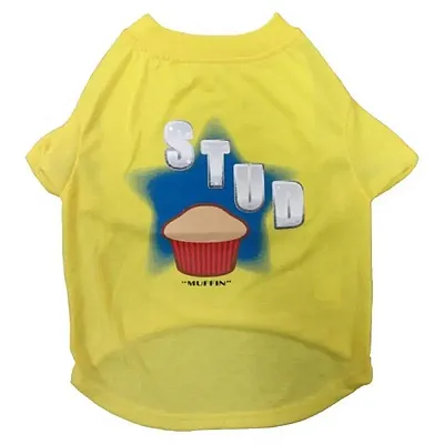 Pets First Stud Muffin Dog T-Shirt - X-Small