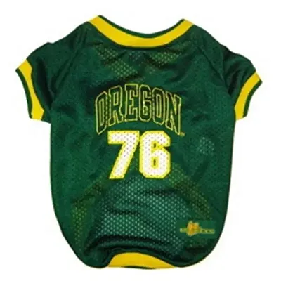 Pets First Oregon Ducks Dog Jersey - Large