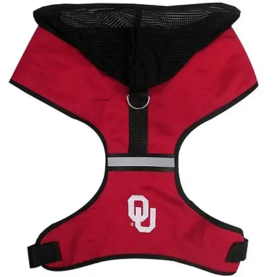Pets First Oklahoma Sooners Pet Hoodie Harness - Large