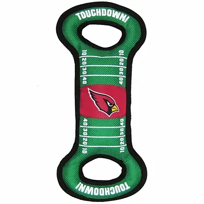 Pets First Arizona Cardinals Field Pull Dog Toy