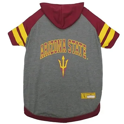 Pets First Arizona State Sun Devils Pet Hoodie T-Shirt - Small