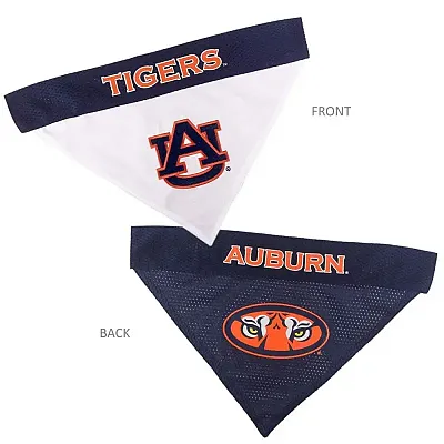 Pets First Auburn Tigers Pet Reversible Bandana - L/XL