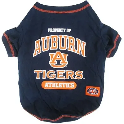 Pets First Auburn Tigers Pet Tee Shirt - Small