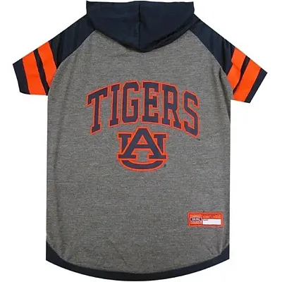 Pets First Auburn Tigers Pet Hoodie T-Shirt - Medium