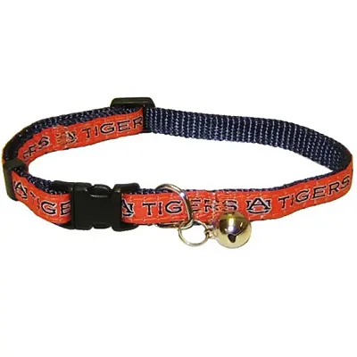 Pets First Auburn Tigers Breakaway Cat Collar