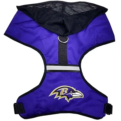 Pets First Baltimore Ravens Pet Hoodie Harness - Large