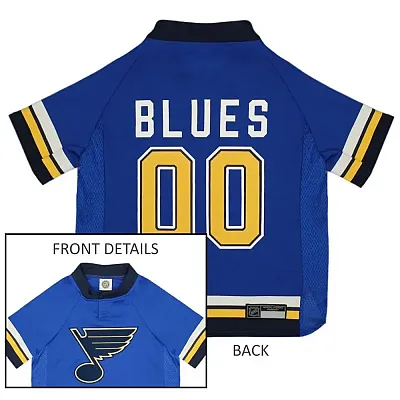 Pets First St. Louis Blues Pet Jersey - Large