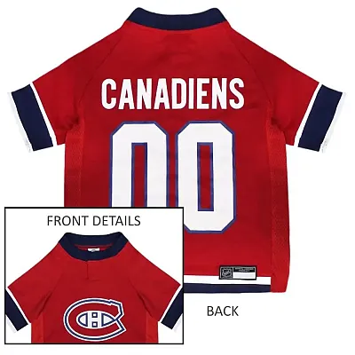 Pets First Montreal Canadiens Pet Jersey - Small