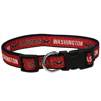 Pets First Washington Capitals Pet Collar by Pets First - Small
