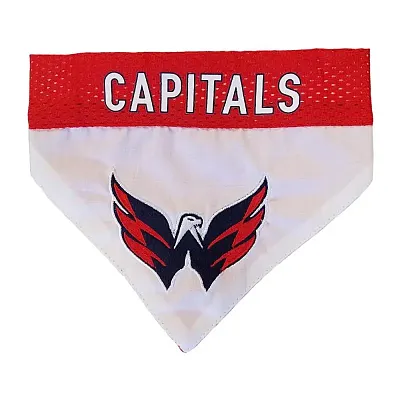 Pets First Washington Capitals Pet Reversible Bandana - S/M
