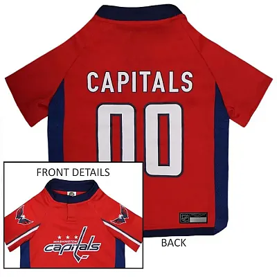Pets First Washington Capitals Pet Jersey - Medium