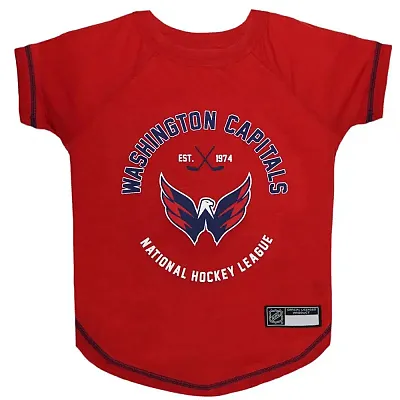 Pets First Washington Capitals Pet T-Shirt - XS