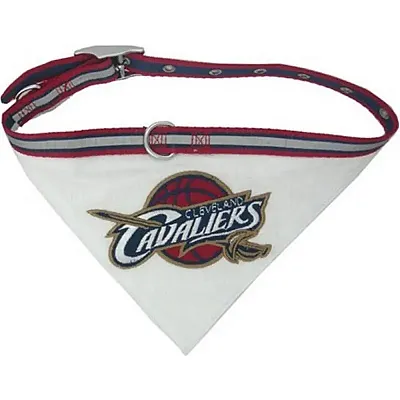 Pets First Cleveland Cavaliers Pet Collar Bandana - Medium
