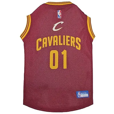 Pets First Cleveland Cavaliers Pet Mesh Jersey - XS