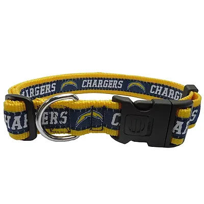 Pets First Los Angeles Chargers Pet Collar by Pets First - Small