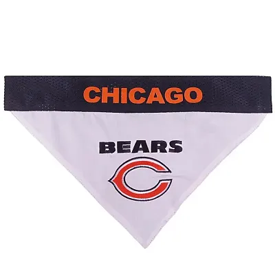 Pets First Chicago Bears Pet Reversible Bandana - L/XL