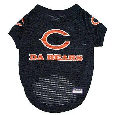 Pets First Chicago Bears "Da Bears" Pet Jersey - Large