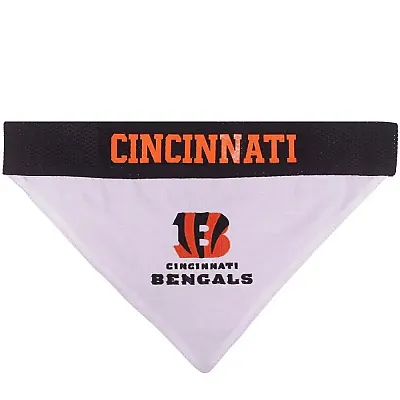 Pets First Cincinnati Bengals Pet Reversible Bandana - S/M