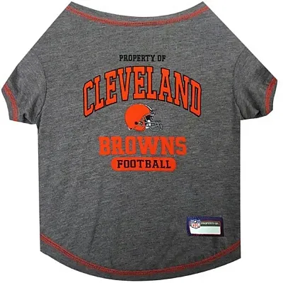 Pets First Cleveland Browns Pet T-Shirt - Large