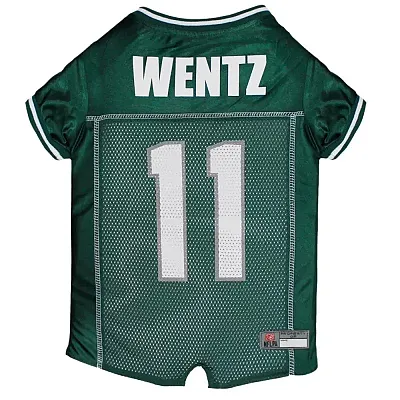 Pets First Carson Wentz #11 Pet Jersey - XL