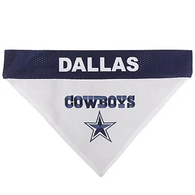 Pets First Dallas Cowboys Pet Reversible Bandana - L/XL