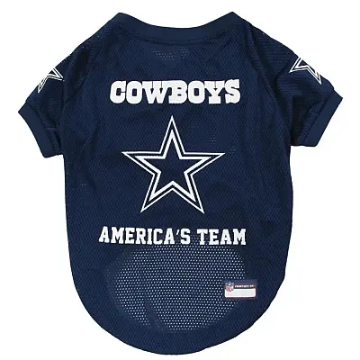 Pets First Dallas Cowboys America's Team Pet Jersey - XL