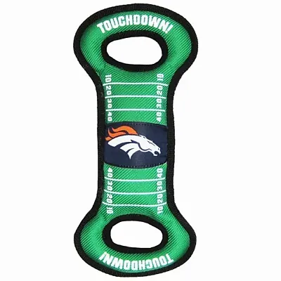 Pets First Denver Broncos Field Pull Dog Toy
