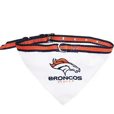 Pets First Denver Broncos Dog Collar Bandana - Medium